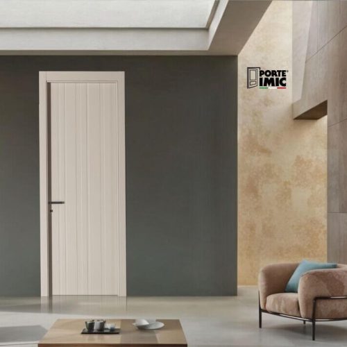 Collezione Seventy Mod 230 P altezza 240 cm Laccato Tortora